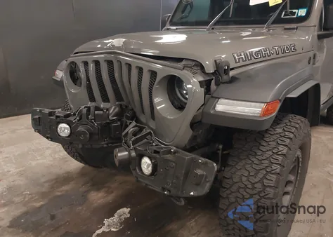 2022 Jeep Wrangler Unlimited High Tide 4X4 from USA, damaged, VIN 1C4HJXDG2NW252675